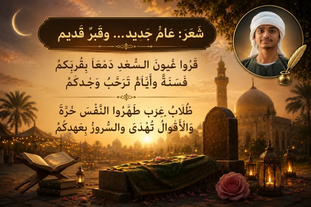 شعر: عامٌ جديد… وقبرٌ قديم 