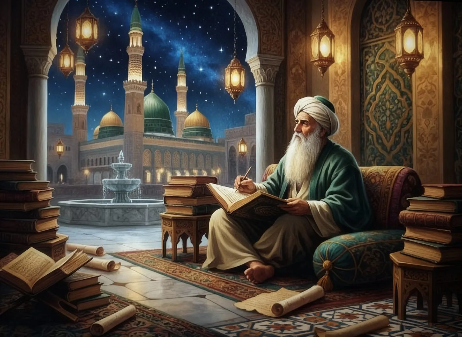 تطوّر المديح النبوي عبر العصور شعر المديح النبوي في الأدب العربي
