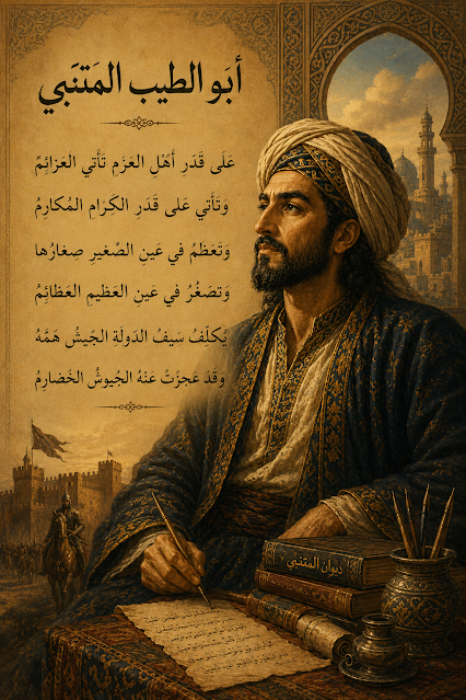 العناصر الأخلاقية في أشعار أشهر شعراء العصر العباسي