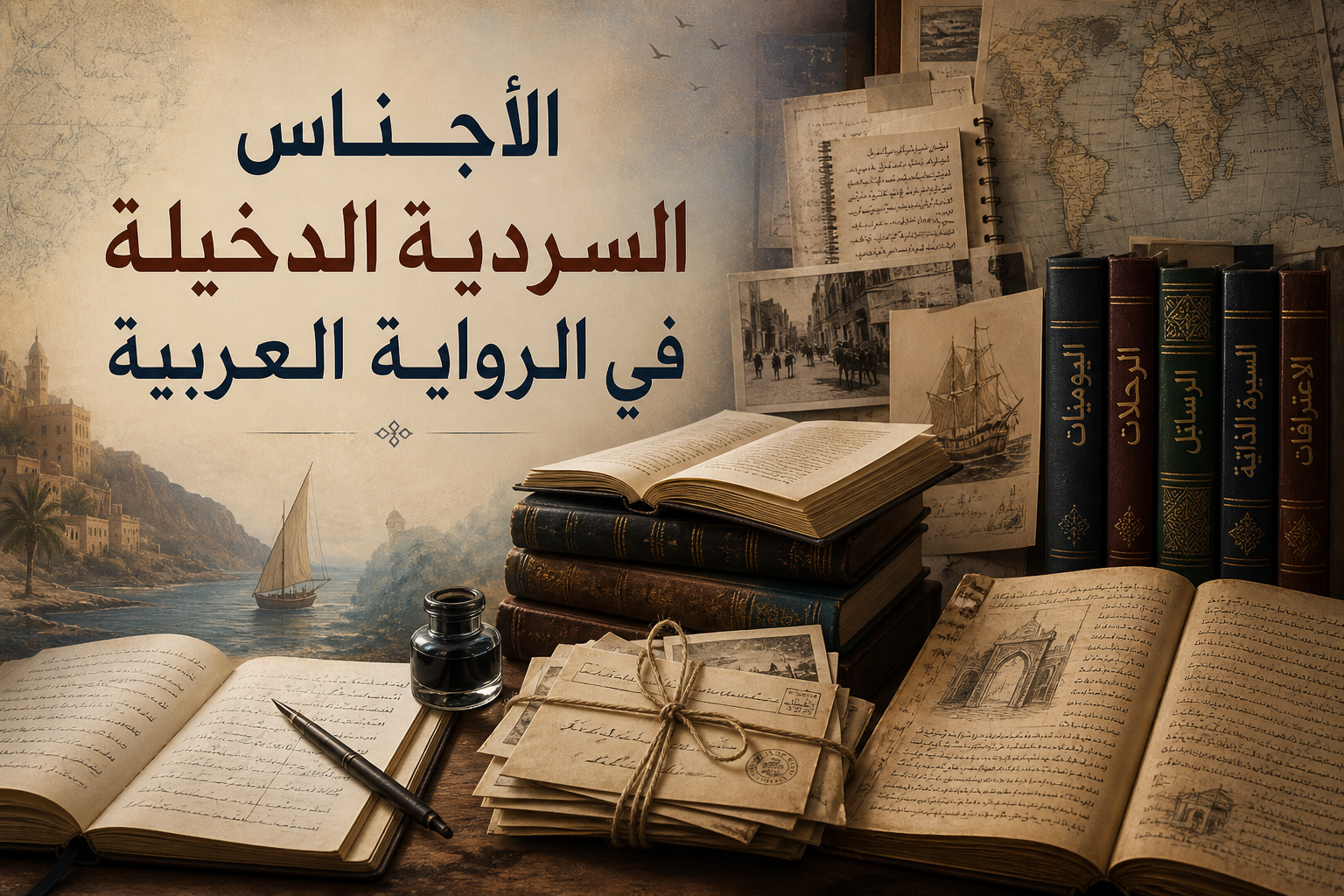 صورة توضيحية لالأجناس السردية الدخيلة في الرواية العربية صورة عن الأجناس السردية الدخيلة في الرواية العربية