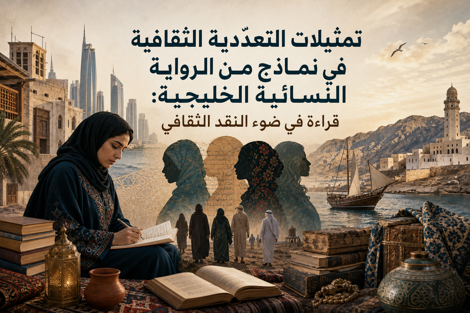 صورة عن تمثيلات التعدّدية الثقافية في نماذج من الرواية النسائية الخليجية: قراءة في ضوء النقد الثقافي
