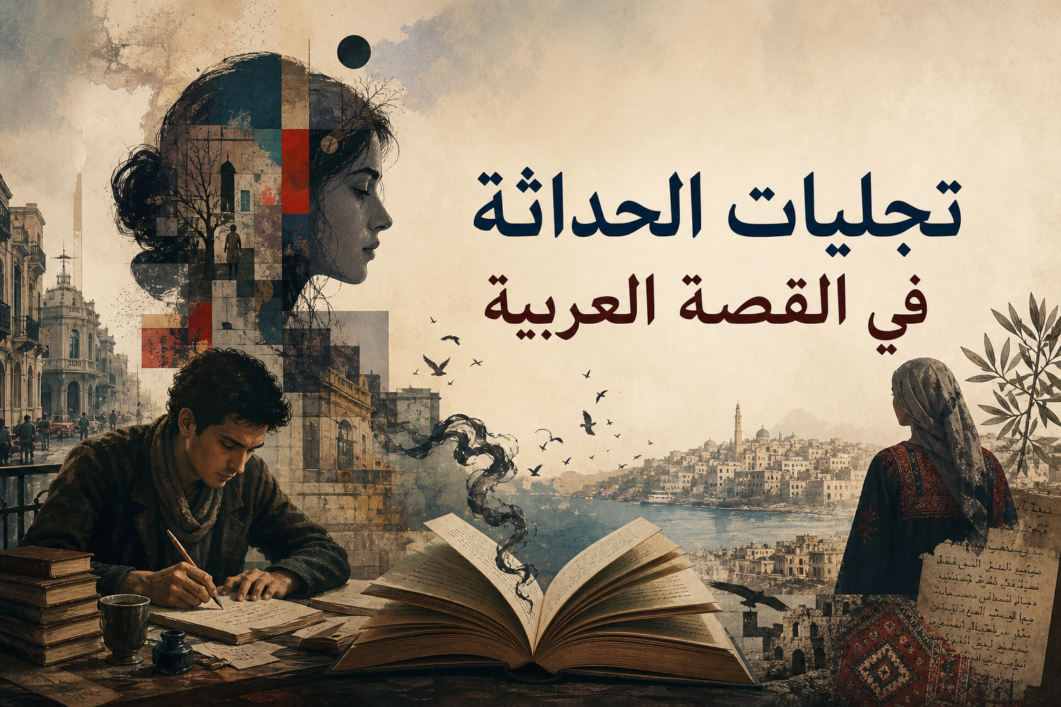 صورة توضيحية لتجليات الحداثة في القصة العربية صورة عن تجليات الحداثة في القصة العربية